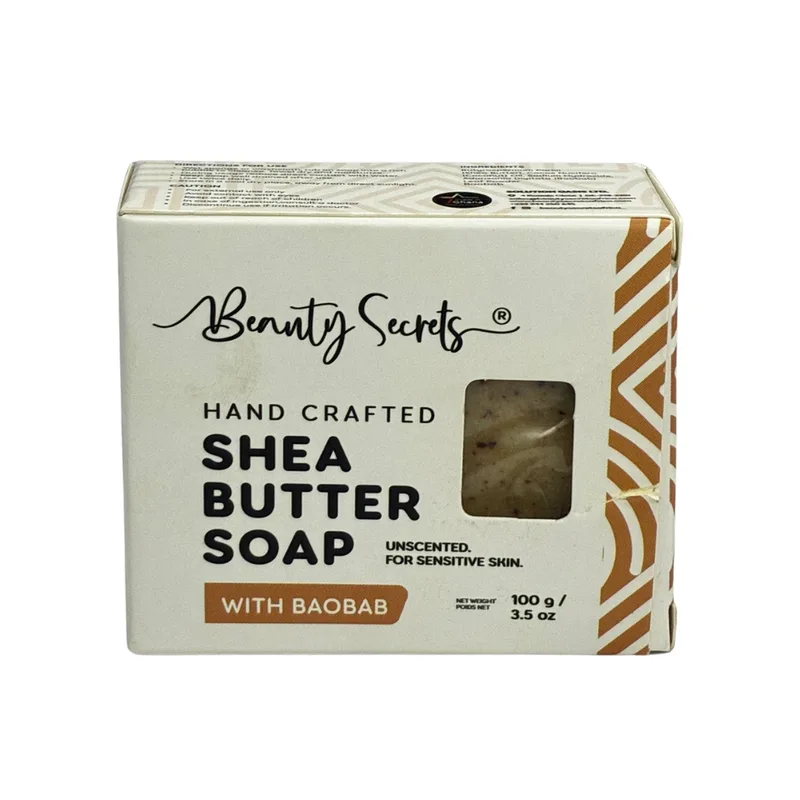Beauty Secrets Shea Butter Soap with Baaobab
